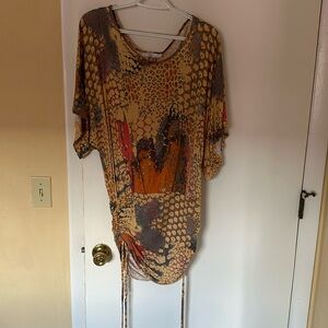 Banded convertible dress